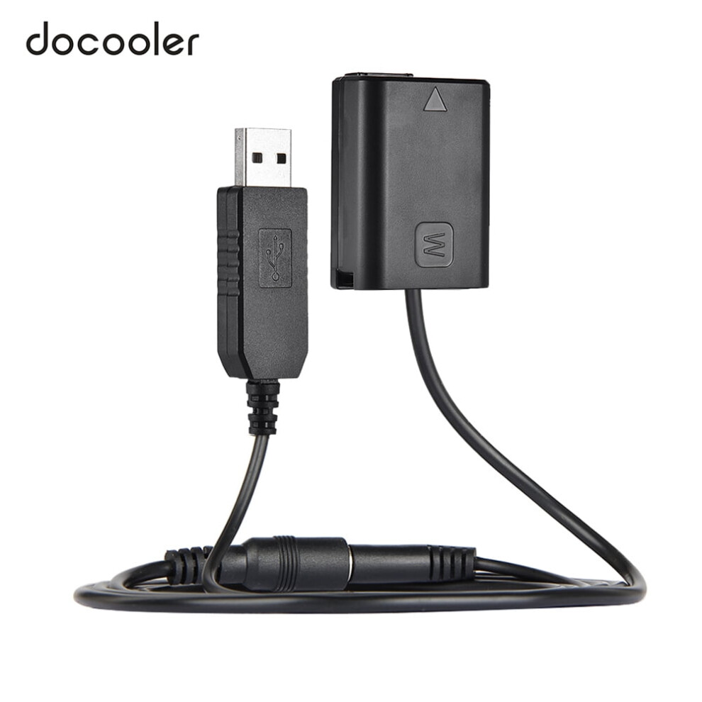 Docooler Np-Fw50 Dummy Battery + Usb Cable For Sony Cameras 9450273274829