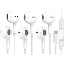 Cluasáin Sreangaithe ZLC2USB-C le haghaidh iPhone17–15 & Galaxy