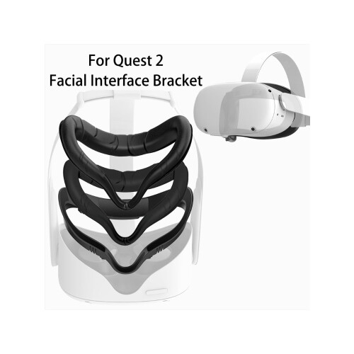 Interface faciale VR pour Oculus Quest2PU coussinet facial en mousse