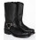 Cowboy Boots for Men Square Toe Pull on Western Boot Leather Mid Calf Casual Work Boots 1