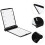 Miroir de maquillage LED portable double face pour les voyages 1