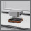 For    M4/M4 Pro Dust Docking Station Host Bracket Wood Stand Heightened Dustproof Design PC Accessories B 3