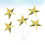 Διακοσμητικά Τούρτας Golden Star – 60 τεμάχια 1