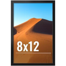 Ramă foto neagră 11x14 cu plexiglas HD
