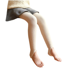 Kids Girls Winter Thermal Stirrup Leggings Cotton Pantyhose Ballet Tights Winter Tights Warm Pantyhose Children's Elastic Bottom Pants Socks