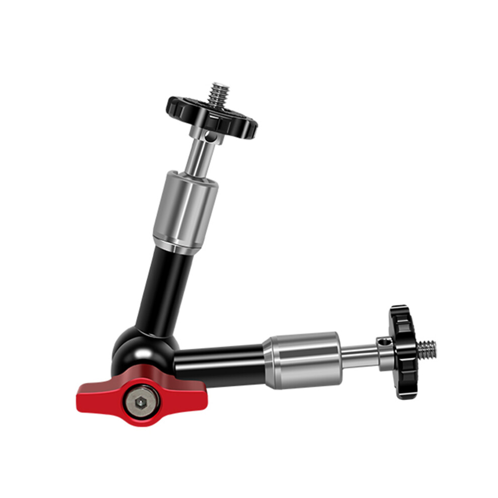 Adjustable Aluminum Alloy Friction Arm 360 Rotatable For Video Monitor Black 9371385708951