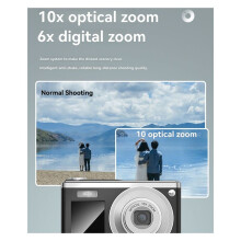 4K HD Telescopische Lens High-Definition Dual Screen Digitale Camera 16 X Optische  Waterdichte Selfie Beauty Camera C