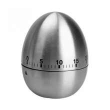 Timer per uova in acciaio inox 6x6x8cm