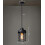 Sort Jern Retro Pendellampe – Loftmontering 1