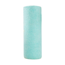 Rouleau de chiffons de nettoyage en microfibre – 40 pièces, bleu, prédécoupés,