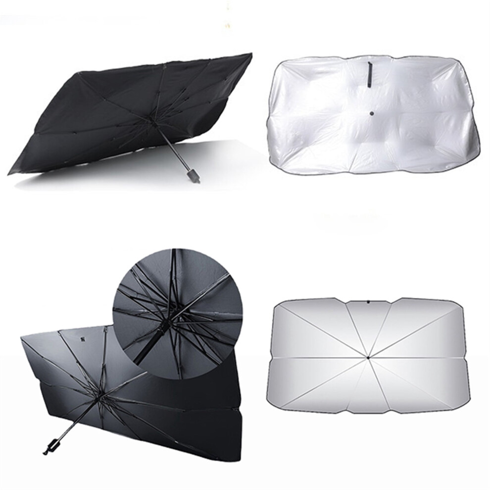 Foldable Car Sunshade Umbrella For Windshield Protection Heat Insulation Car Interior Front Window Sunshade 9152228342385