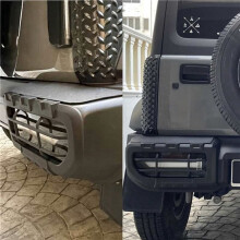 1 Pair Tail Light Protective Cover Rear Fog Light Protective Cover Trim Cover for Jimny JB64W JB74W 2019-2024