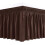 Rundum-Bettrock Queen 12" Fall Polyester Rüschen 1