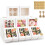 White Cupcake Boxes with Window 6x6x3 inch 50 pcs 1