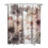 Cortina de chuveiro floral botânica de 183 x 183 cm (72 x 72 polegadas) em poliéster 1