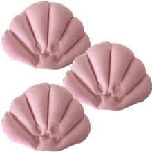Almohada de baño ACDANC para bañera, color rosa claro, 3 unidades.