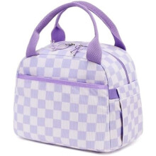 Sac isotherme en velours côtelé pour le déjeuner