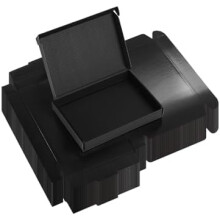 Sorte forsendelseskasser 30x23x10 cm 40 stk.
