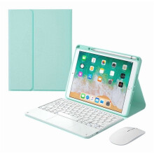 Capa para iPad 10.2 com teclado e mouse integrados.