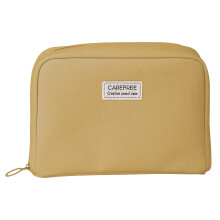 Canvas etui met ritssluiting, grote capaciteit, 3 kleuren