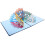 Himmelblaue 3D-Grußkarten, 10er-Pack 1