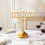Hemresa 9-grenars guld Hanukkah Menorah 1