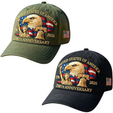Patriotic Eagle -lippalakki, USA, 250-vuotisjuhla 2026