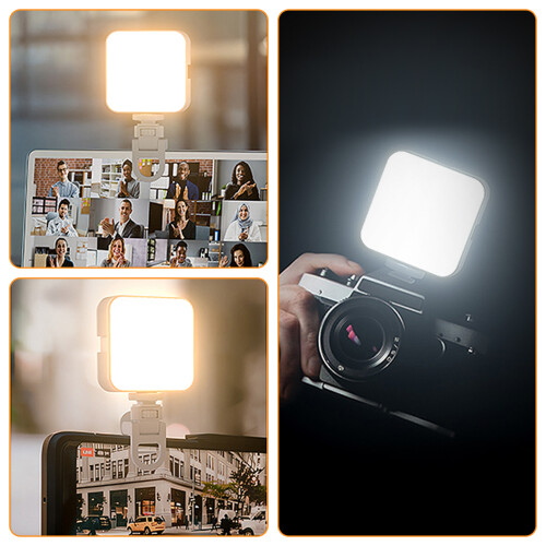 Luce LED tascabile per video 2000 mAh 3000K-6500K 1