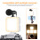 Luce LED tascabile per video 2000 mAh 3000K-6500K 7