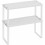 Set van 2 metalen kastplankorganizers 1