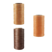 Snáithe Fuála Leathair Céirithe Cothrom OUNONA 0.8mm Pacáiste 3