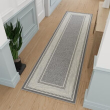 Tapis de couloir 79 cm x 300 cm en nylon avec envers antidérapant
