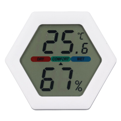 Higrómetro digital y termómetro -10 C a +50 C 1