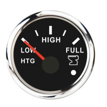 52 mm niveaumeter voor vuilwatertanks in schepen, 0-190 Ohm