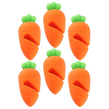 Ardaitheoir Clúdach Pota Silicone i gCruth Cairéad (6 phíosa)