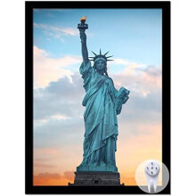 Cadre photo 20x20 pouces avec couvercle en plastique