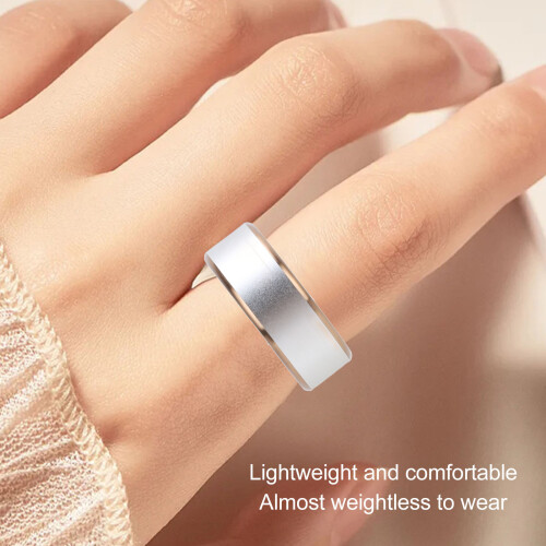 Multi-Functional Aluminium Smart Ring 50m Water Resistant, Gold Frame 1