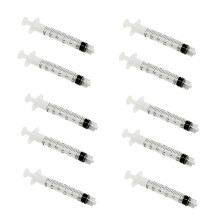 3-ml-Insulinspritze für Kleintiere, 10er-Packung