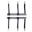 Shirthouder Nylon 1 paar Zwart/Wit 3