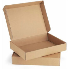 Barna hullámkarton szállítódobozok 13x10x2 db 20 db-os csomagban