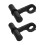 Styrförlängningsfäste – Legering, 2-pack 1