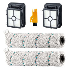 FüR CrossWave Cordless Max 2554 2590 2593 Serie Vakuum, Multi-Surface 2787 BüRsten Rollen und 1866 Vakuum Filter