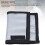 Oxford Fabric Battery Pouch Case for 4 Batteries with Hook & Loop Strap 3