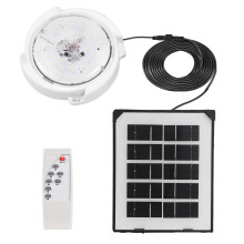 Lampe LED solaire de 45W avec télécommande, étanche, 50LEDs pour intérieur et extérieur