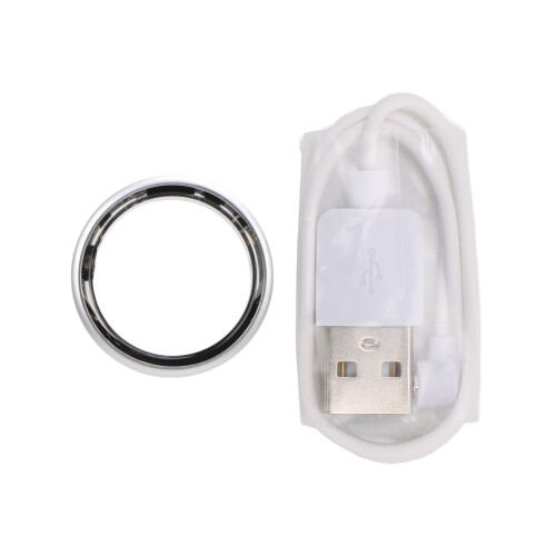 Smart Ring 9# 20 mAh Innendurchmesser 19,0 mm Umfang 59,5 mm Silber 2