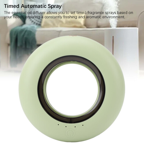 ABS-Diffusor für ätherische Öle Grün, Timer, Batterie 2