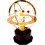 Roterande solsystemprydnad Handgjord Orrery8Planets 1