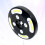 FRCOLOR Lampe de parasol portable LED blanc chaud noir 1