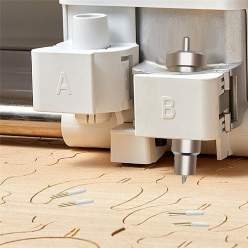 50 Pcs Premium Fine Point Blades for  Maker 3/Maker/Explore 3/Explore Air 2/Air/One/Venture,Replacement Blade 2