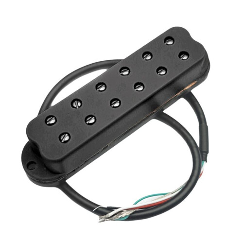 Gitarrpickup Lågt Brus Hög Utgång Dual Coil Enkel Gitarr Pickup Gitarrdelar Svart 1